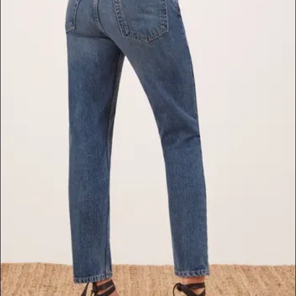 REFORMATION - Julia crop high cigarette Jean (altered) - Picture 4 of 12